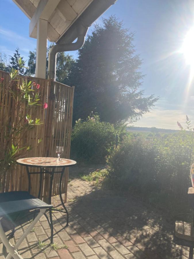 Ferienhaus Am Wasser Im Gruenen Zecherin Exteriér fotografie